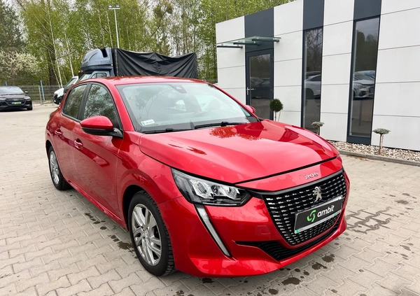 Peugeot 208 cena 48900 przebieg: 45090, rok produkcji 2020 z Świerzawa małe 172